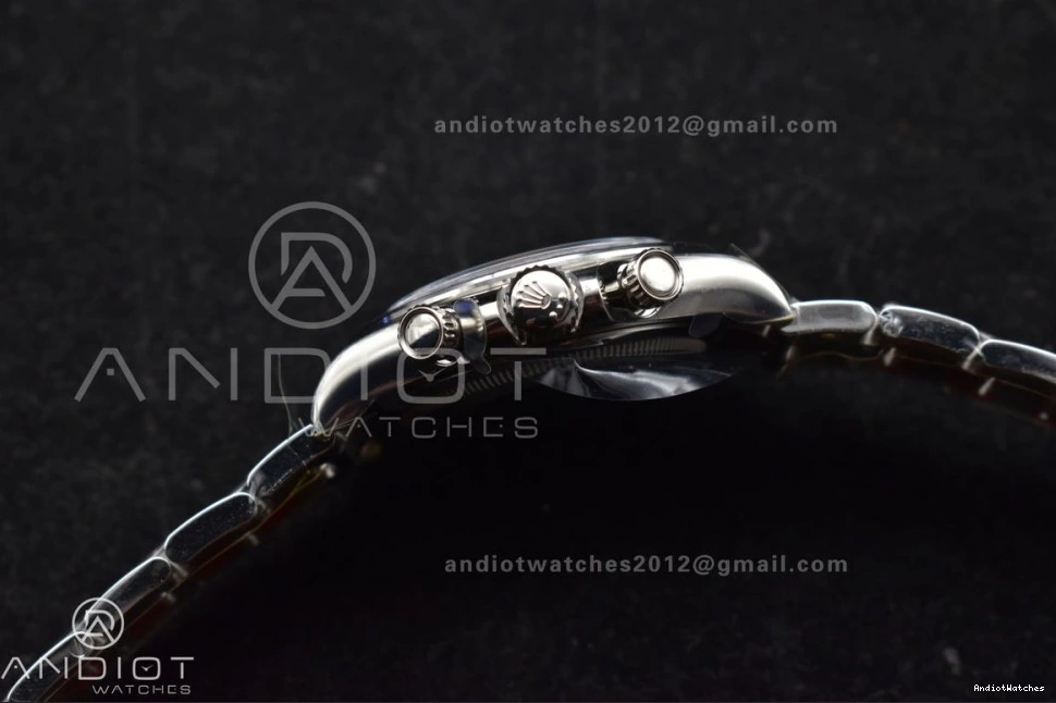 126506 Best SS 904L Clone SS Ice Bracelet Comfortable 785 on Clean 1:1 Super Blue Markers 904L Sticks Edition Daytona Asian Dial 0924